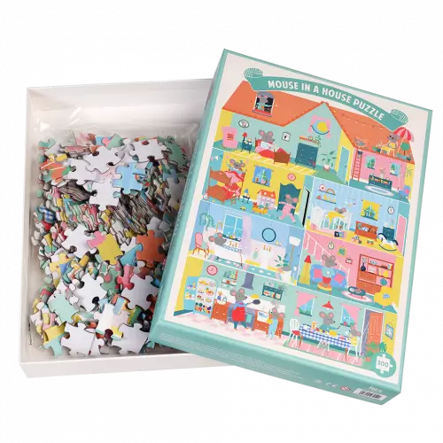 Mouse In A House Puzzle 300 Piece