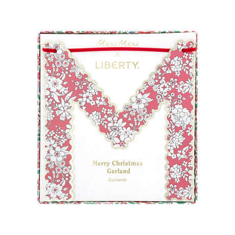 Meri Meri x Liberty Merry Christmas Garland
