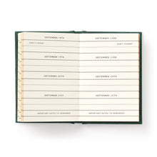 Load image into Gallery viewer, Dates People Get Mad If I Forget Tiny Diary