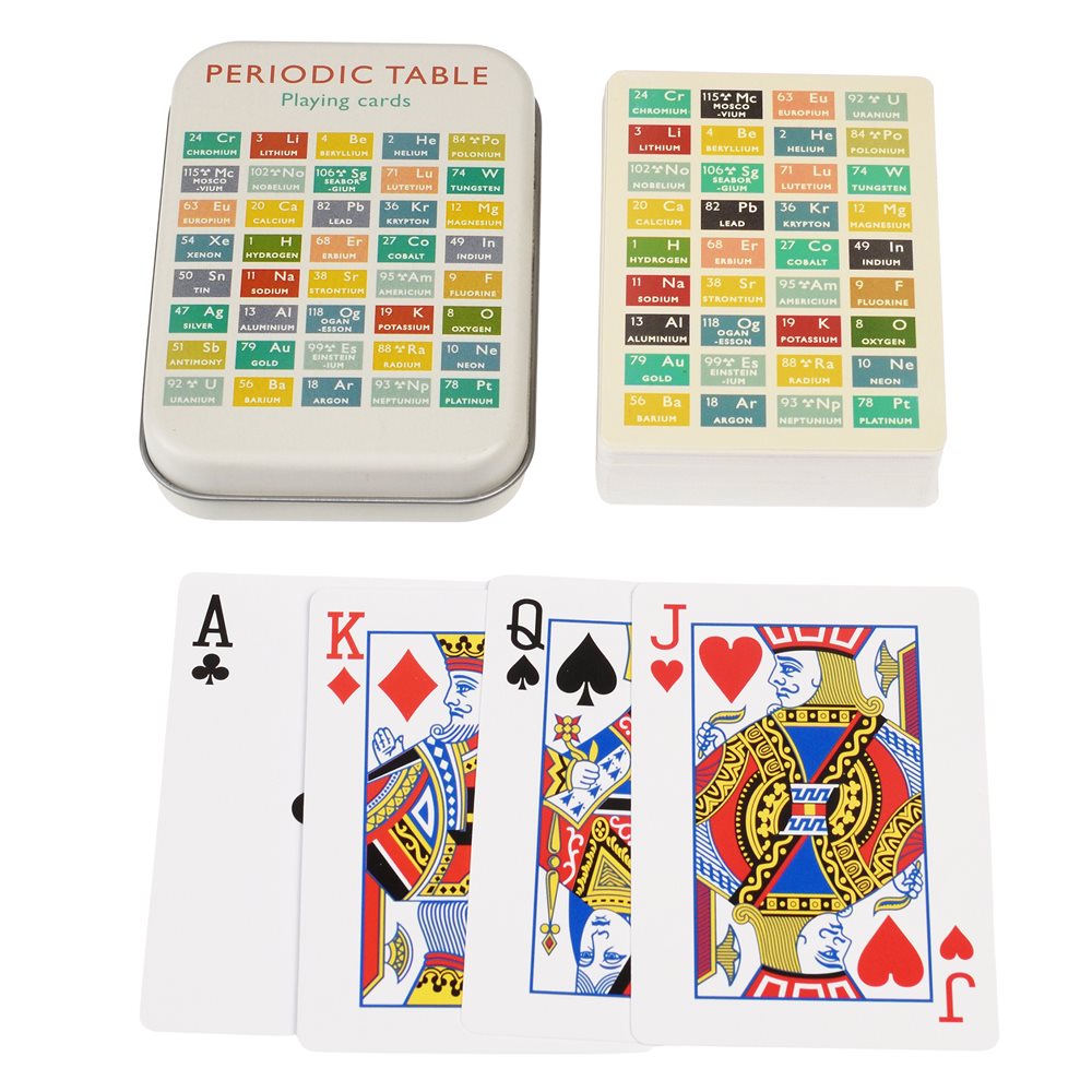 Periodic Table Playing Cards