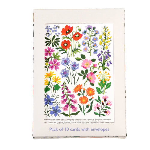 Pack of Wild Flower Notecards