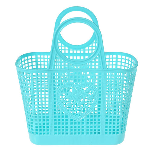 Blue Amelie Basket Bag