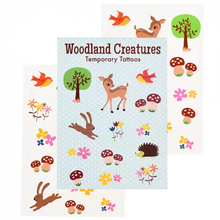Load image into Gallery viewer, Woodland Temporary Tattoos