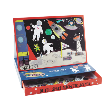 Magnetic Play Scene: Space