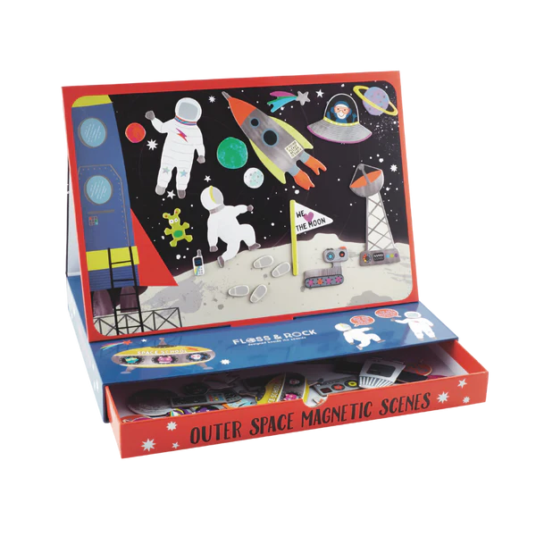 Magnetic Play Scene: Space