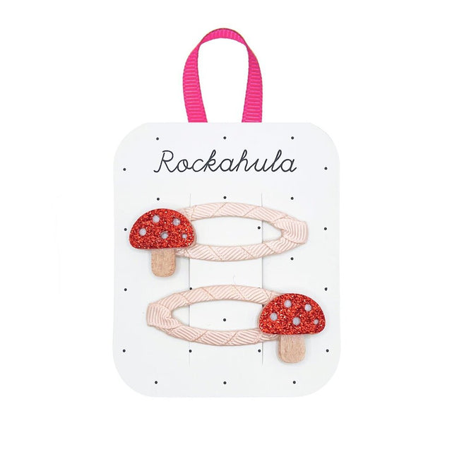Little Toadstool Hair Clips