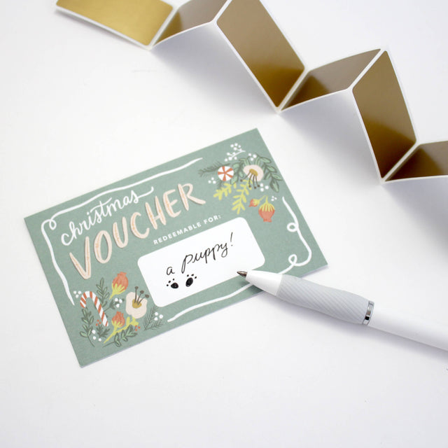 Scratch-off Christmas Vouchers
