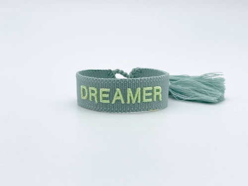 Dreamer Woven Mint Bracelet