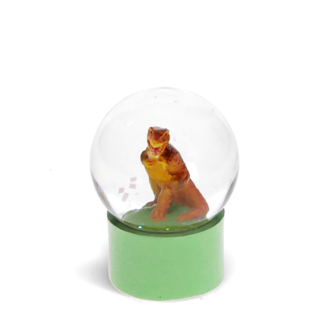 Dinosaur Mini Glitter Globe