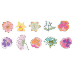 Fuschikato Flowers Washi Sticker Roll