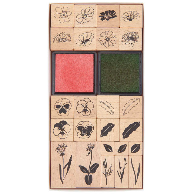 Futschikato Flowers Stamp Set