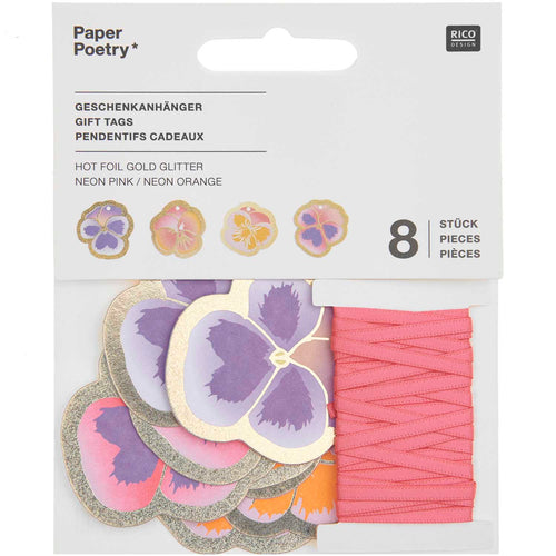 Pansy Gift Tags