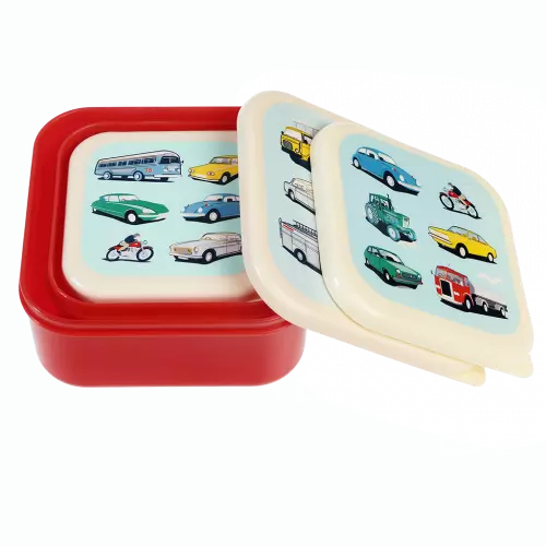 Road Trip Set Of 3 Snack Boxes