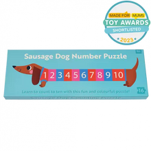 Load image into Gallery viewer, Sausage Dog Number Puzzle