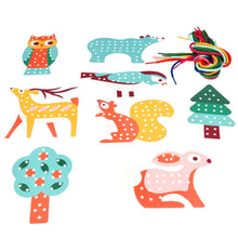 Load image into Gallery viewer, Woodland Stitching Set