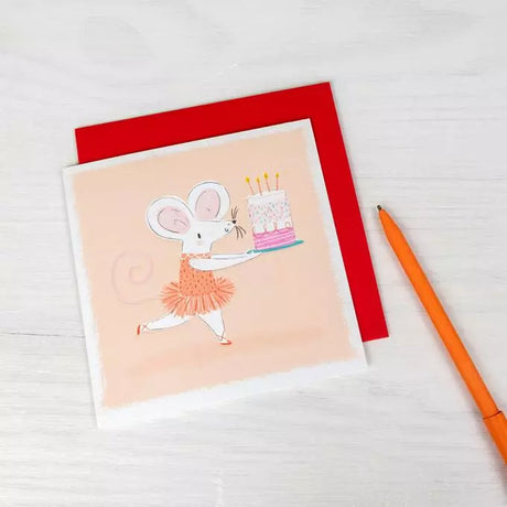 Mimi Mouse Birthday Card