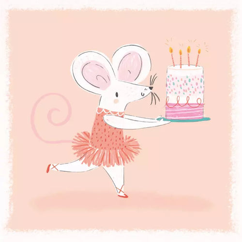 Mimi Mouse Birthday Card
