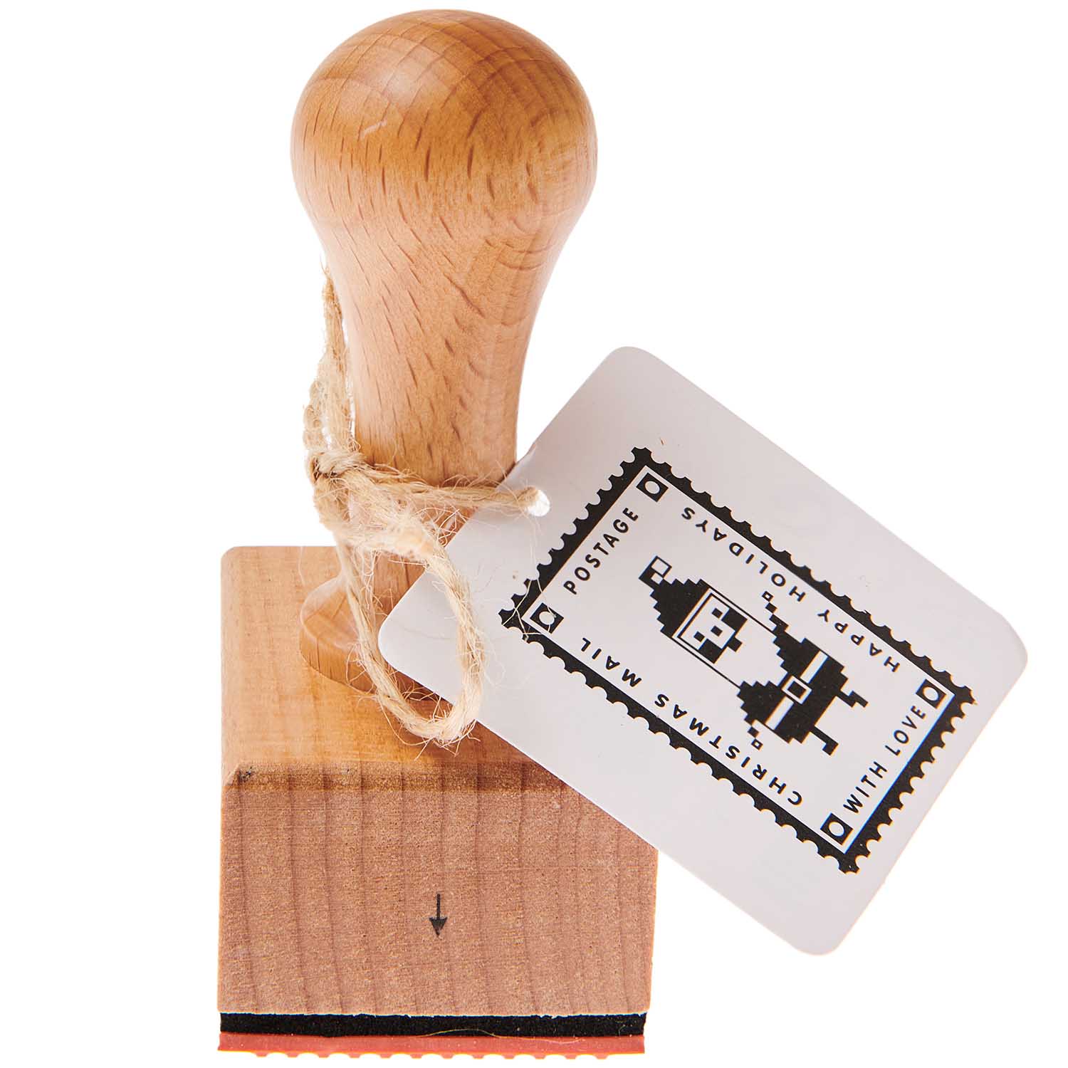 Santa Christmas Mail Stamp