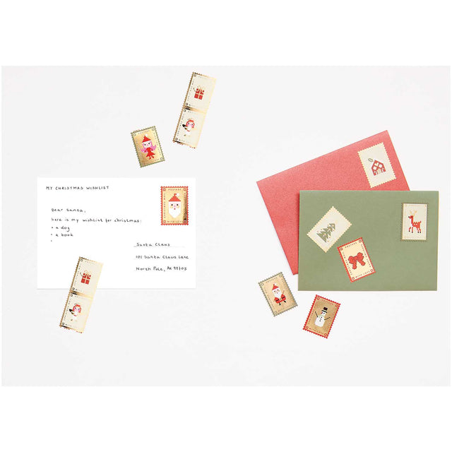 Christmas Mail Mini Stickers