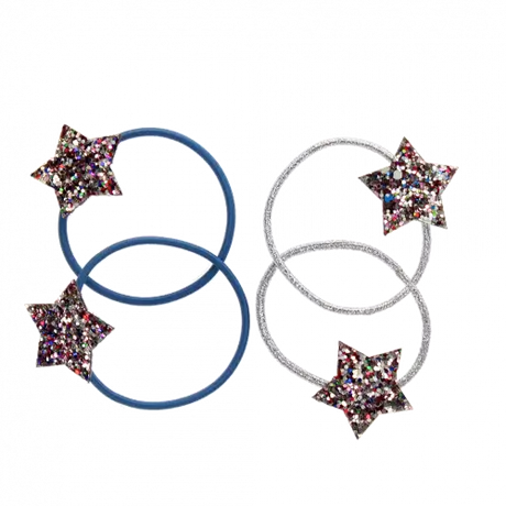 Glitter Star Hair Bands