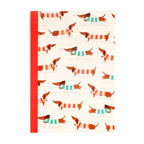 Sausage Dogs A5 Notebook