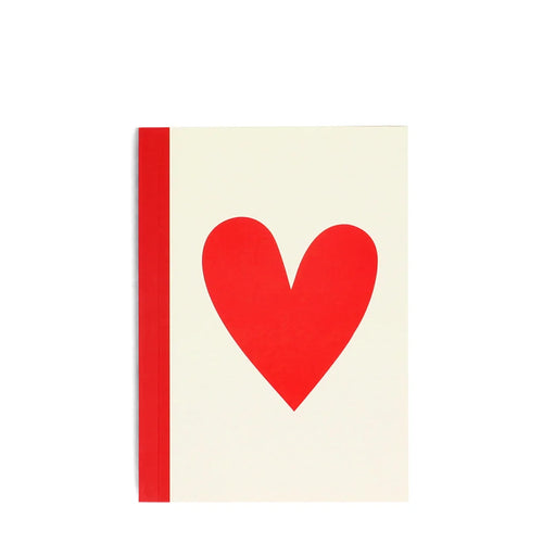 Heart A6 Notebook