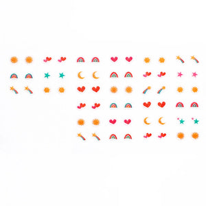 Cosmic Love Stick On Earrings