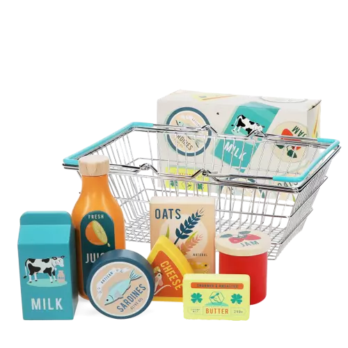 Wooden Shopping Playset