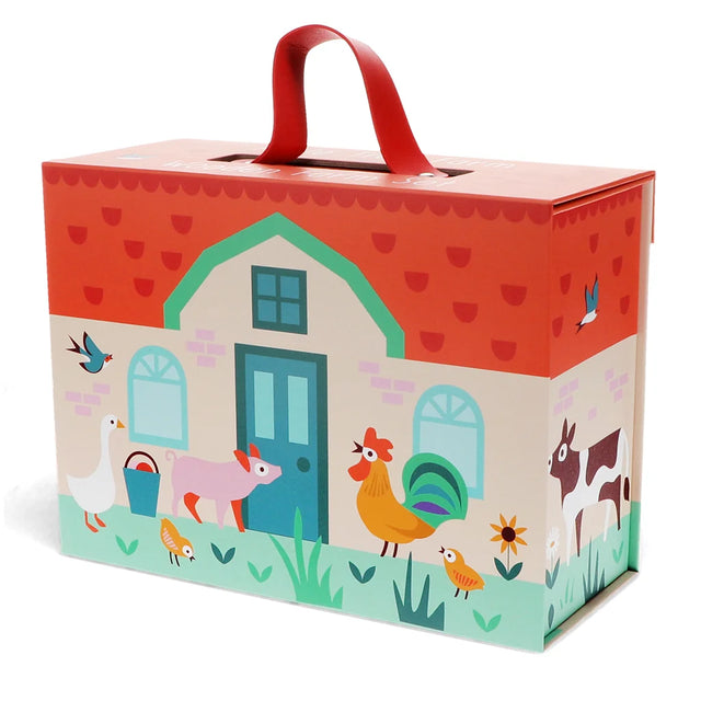 Wooden Farm Playset