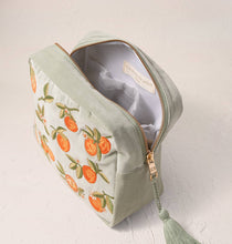 Load image into Gallery viewer, Orange Blossom Wash Bag