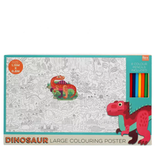 Load image into Gallery viewer, Large Colouring Poster: Baby Dinosaurs