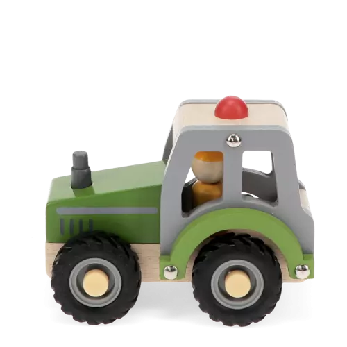 Wooden Push Along Tractor