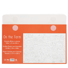 Load image into Gallery viewer, Large Colouring Poster: On The Farm