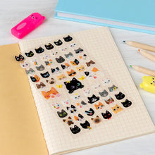 Load image into Gallery viewer, 3D Puffy Quirky Cats Stickers