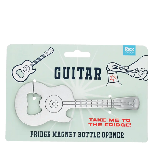 Guitar Fridge Magnet Bottle Opener