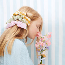 Load image into Gallery viewer, Gingham Hair Bows