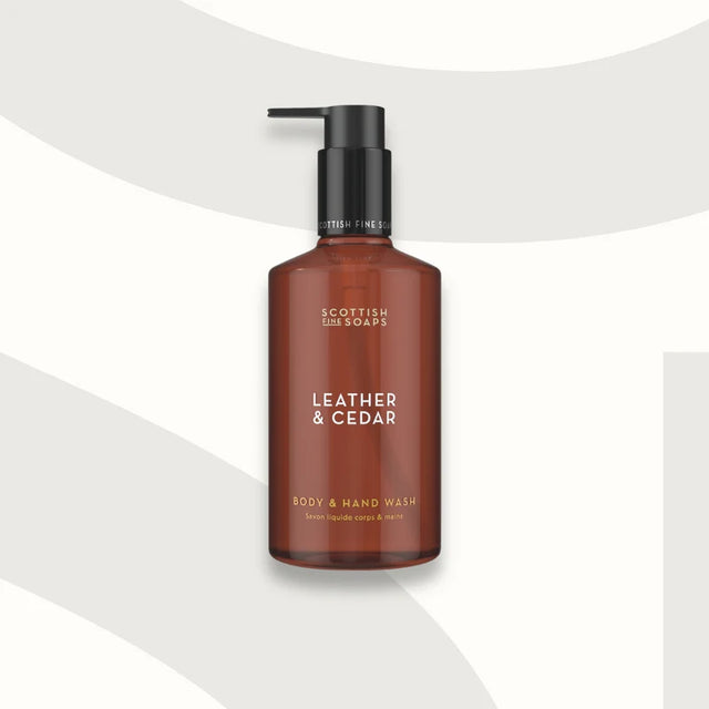 Leather & Cedar Body & Hand Wash