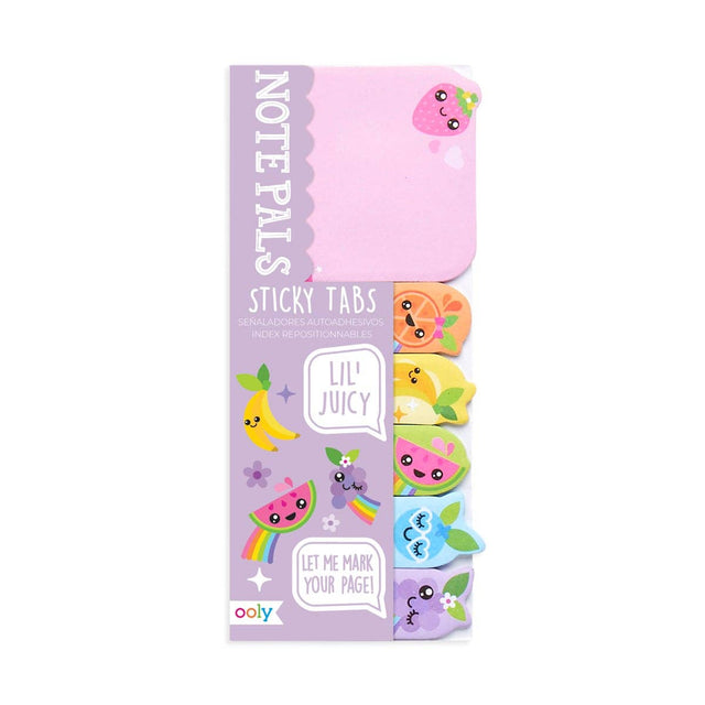 Note Pals Sticky Tabs: Lil' Juicy