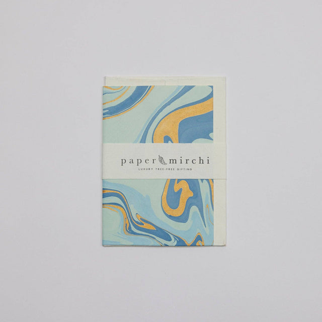 Summer Sky Marble Card