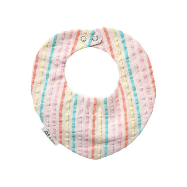 Multi Stripe Pastel Bandana Bib