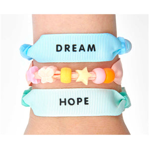 Pastel Grosgrain Ribbon Bracelets