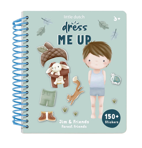 Forest Friends Dress Me Up Book