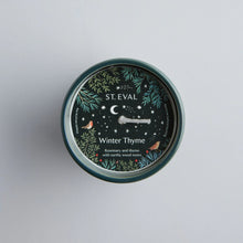 Load image into Gallery viewer, Winter Thyme Forest Green Pot Candle