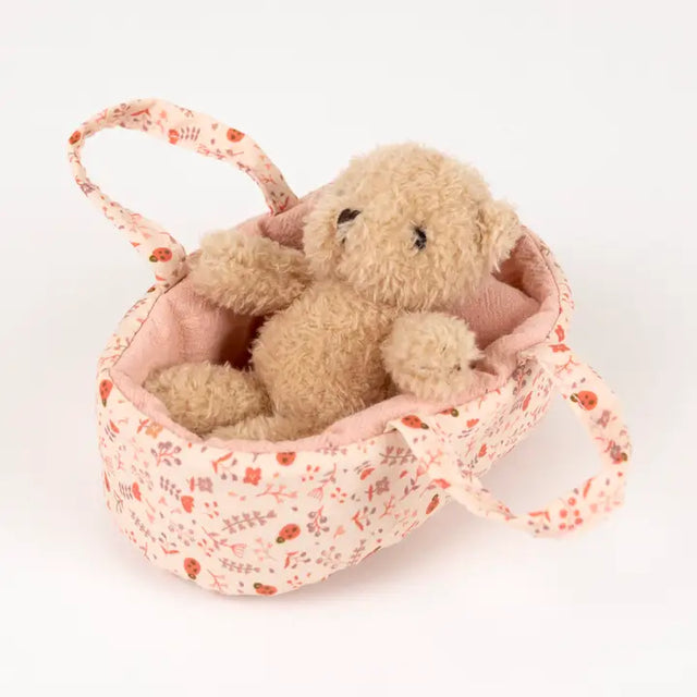 Mini Morris In A Carry Cot Giftbox