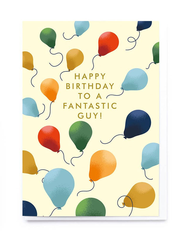 Birthday Balloons Card