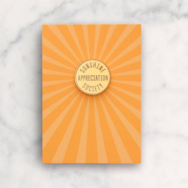 Sunshine Appreciation Society Pin
