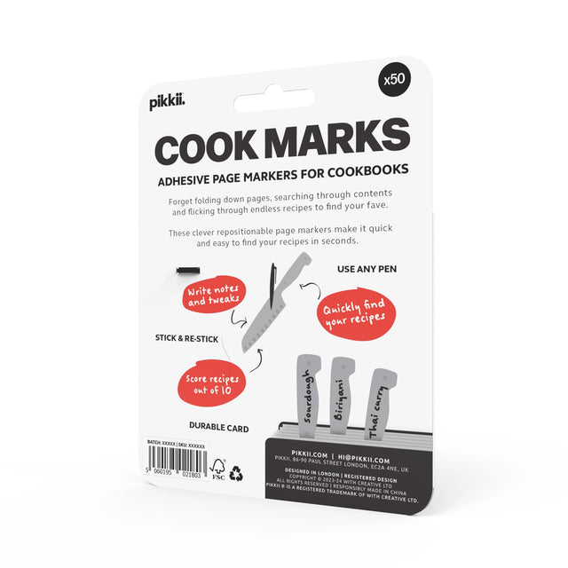 Cook Marks Page Markers