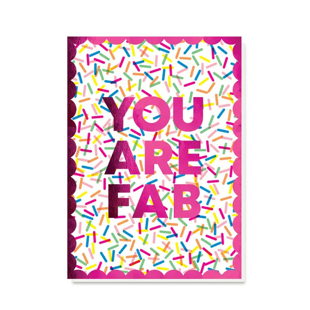 You Are Fab Card