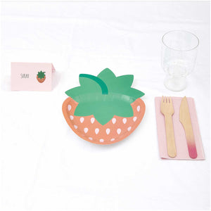 Strawberry Paper Plates