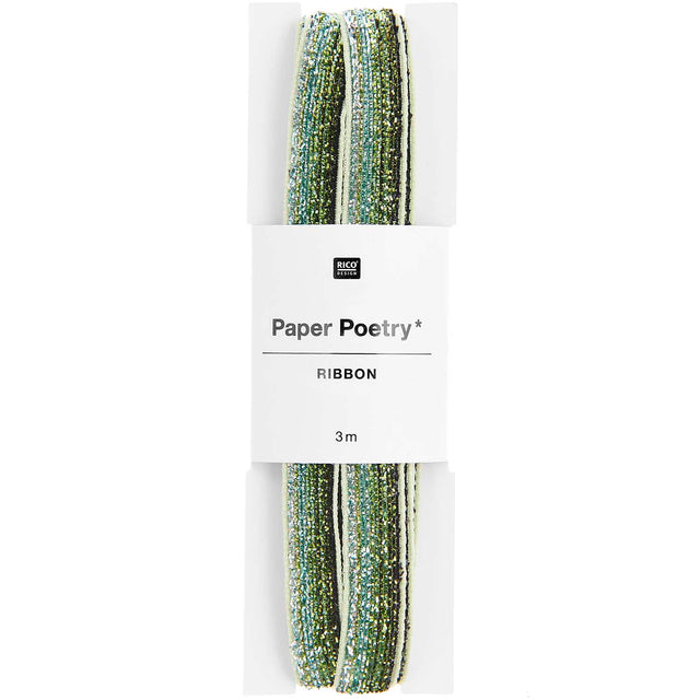 Green Glitter Ribbon